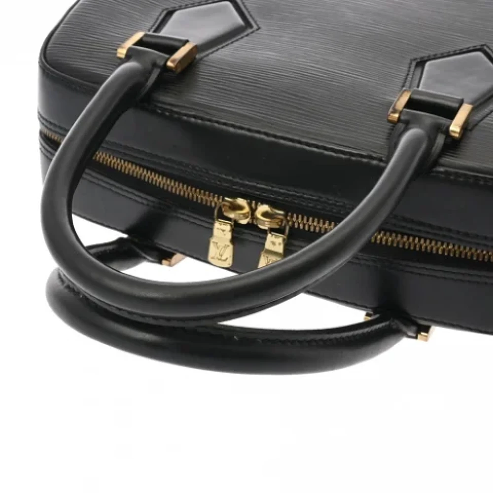 Louis Vuitton Vintage Pre-owned Leather handbags Black Dames