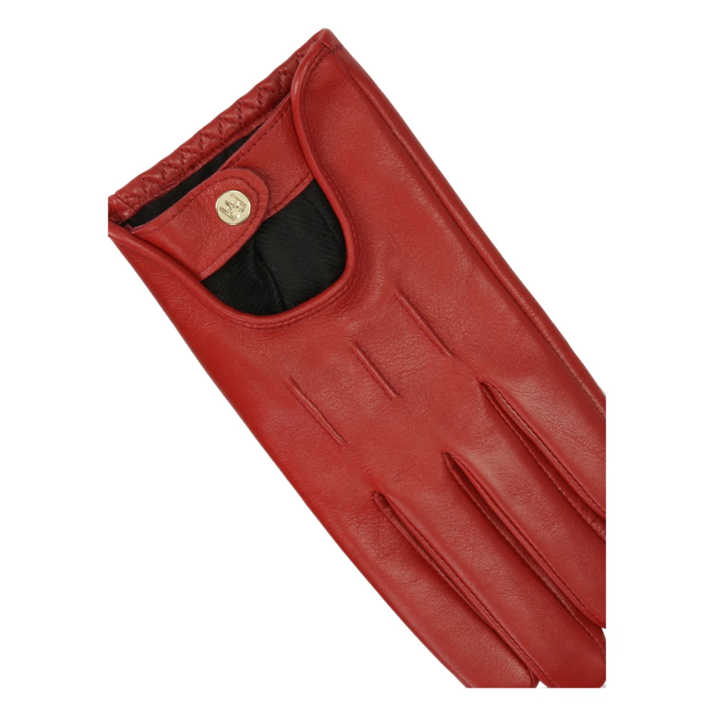 Kazar Rode leren handschoenen met uitsparingen Red Dames