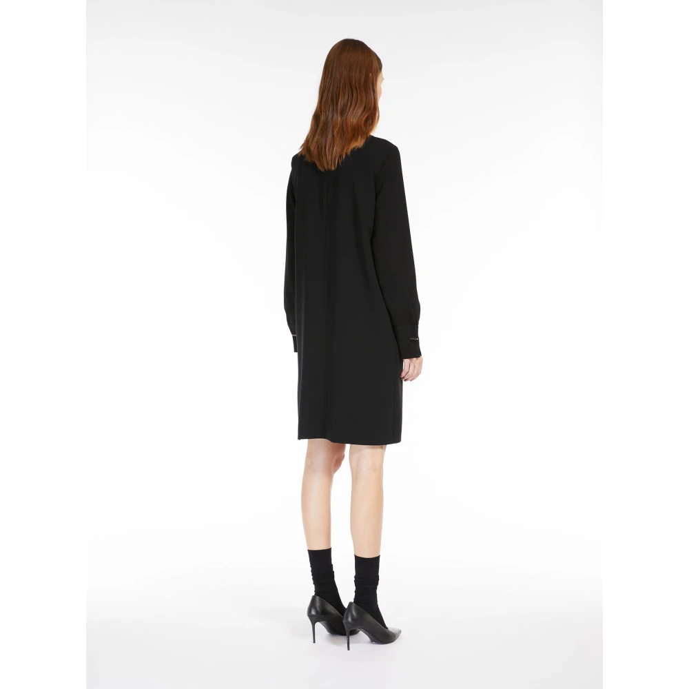 Max Mara Studio Cady Jurk Black Dames