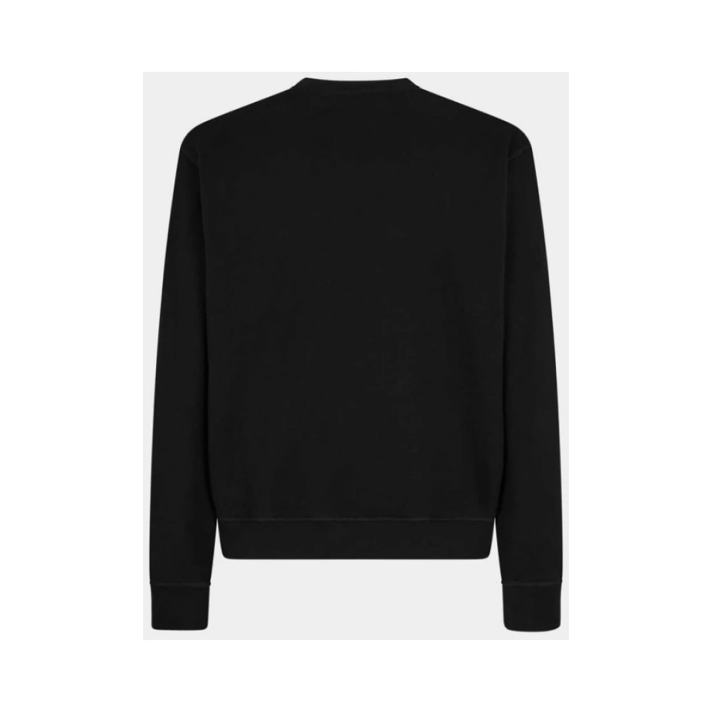 Dsquared2 Icon Ceresio hoodie met verstelbaar trekkoord Black Heren