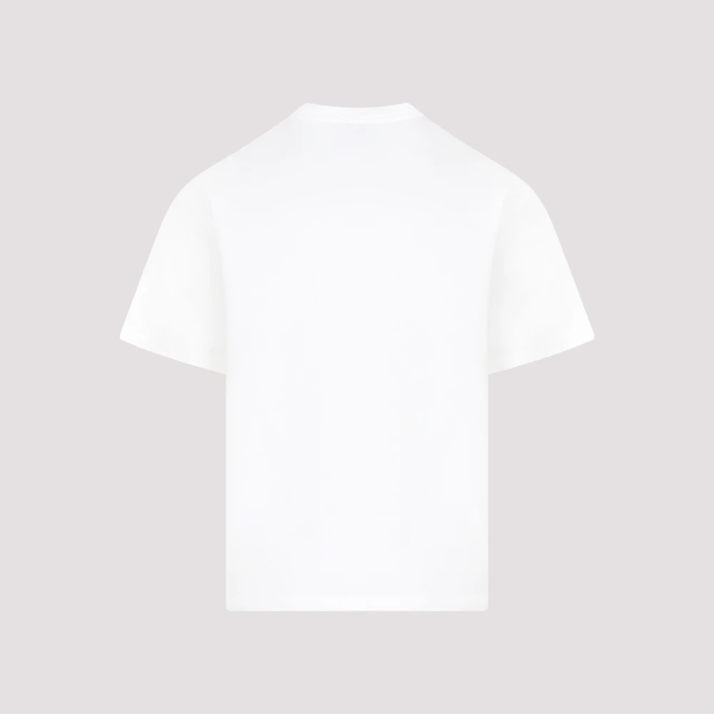 ETRO Wit T-shirt met Print White Heren