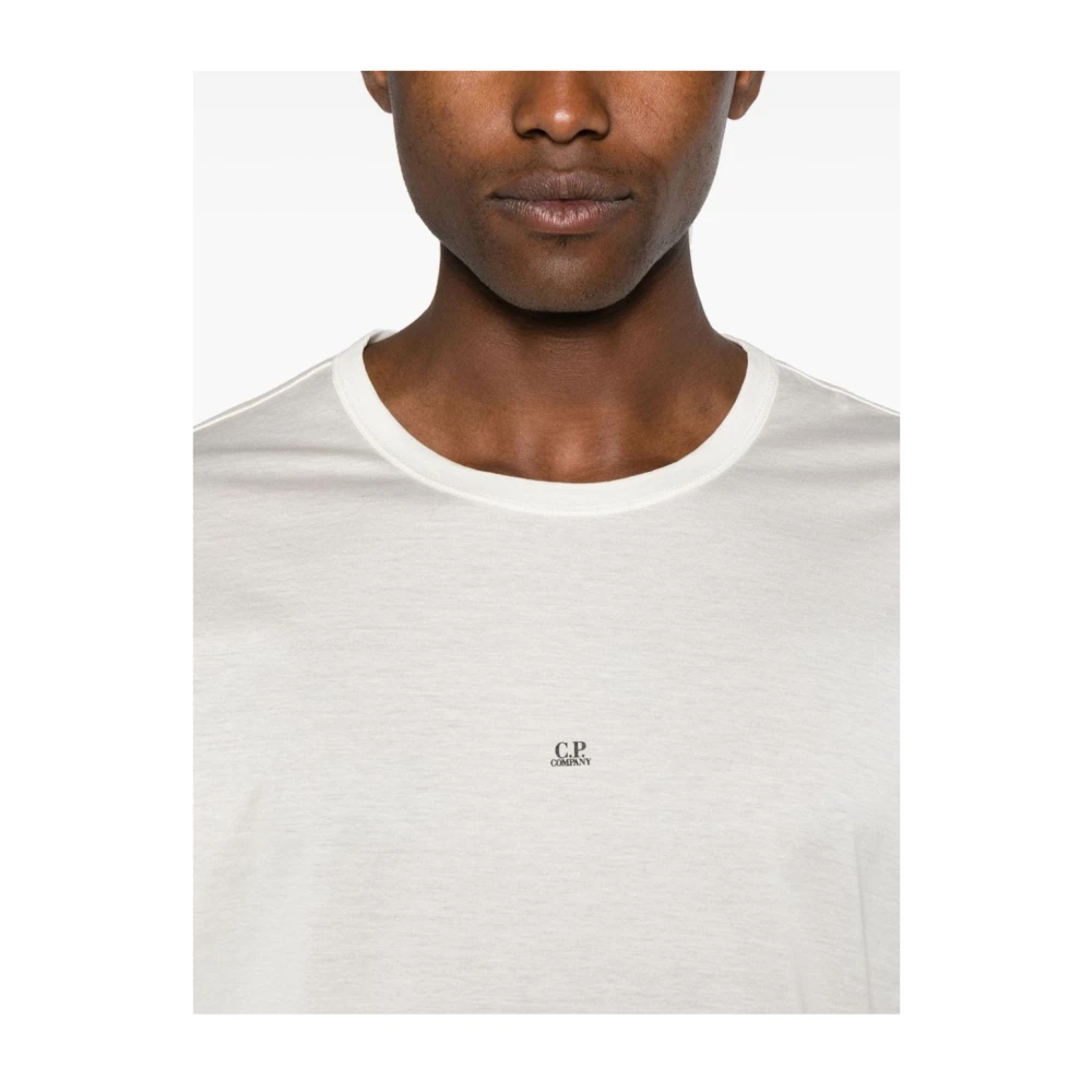 C.P. Company Witte T-shirts & Polos voor Mannen White Heren