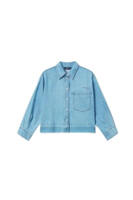 studded-denim-skjorte-med-logo-broderi