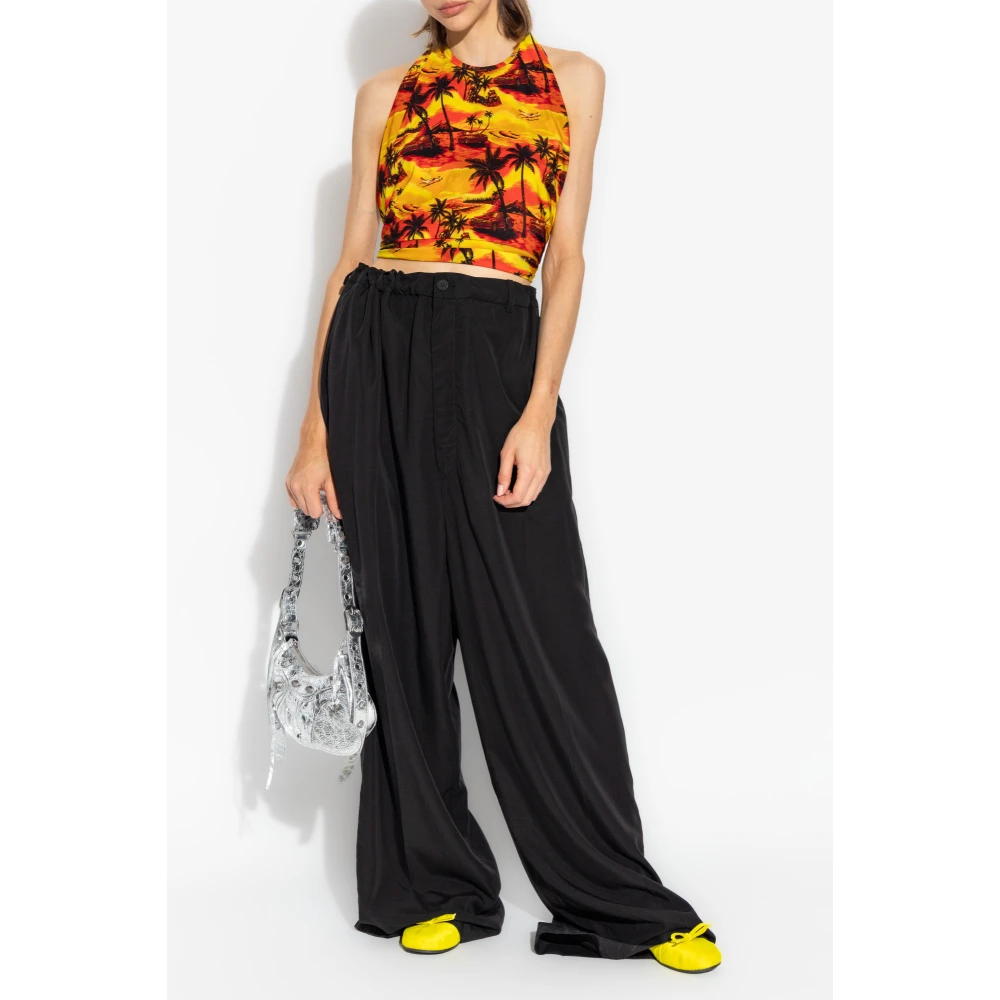 Balenciaga Top met print Multicolor Dames