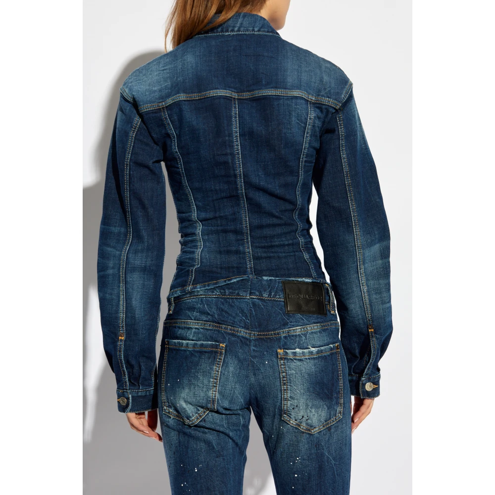 Dsquared2 Denim jas Blue Dames