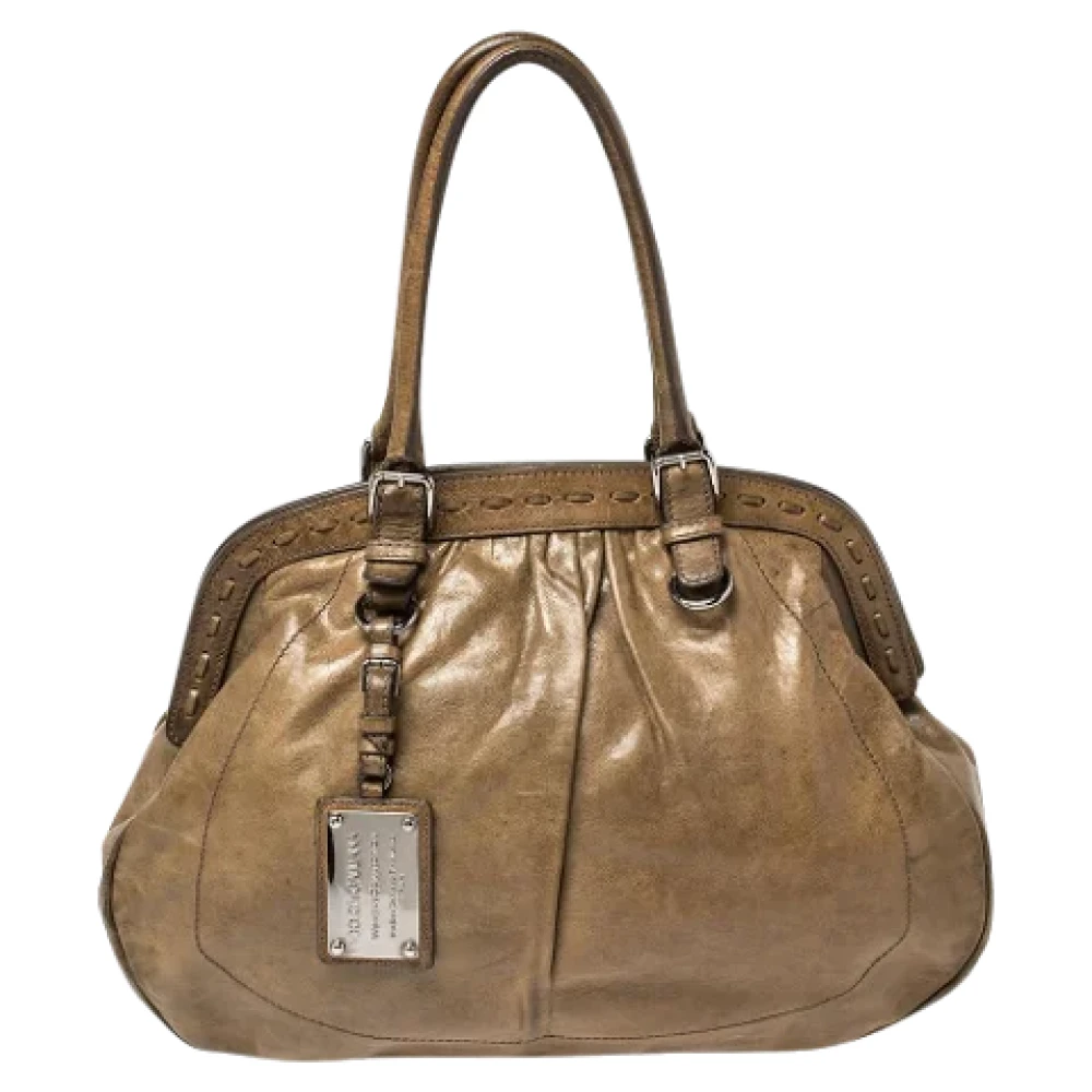 Dolce & Gabbana Pre-owned Leather shoulder-bags Brown Dames