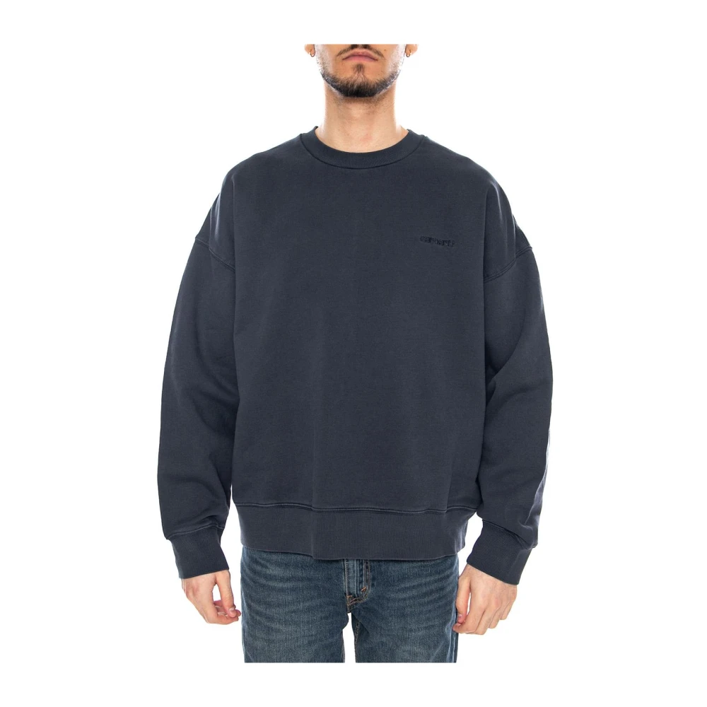 Carhartt Wip Men's Black Sweatshirts, S, Benton Sweat