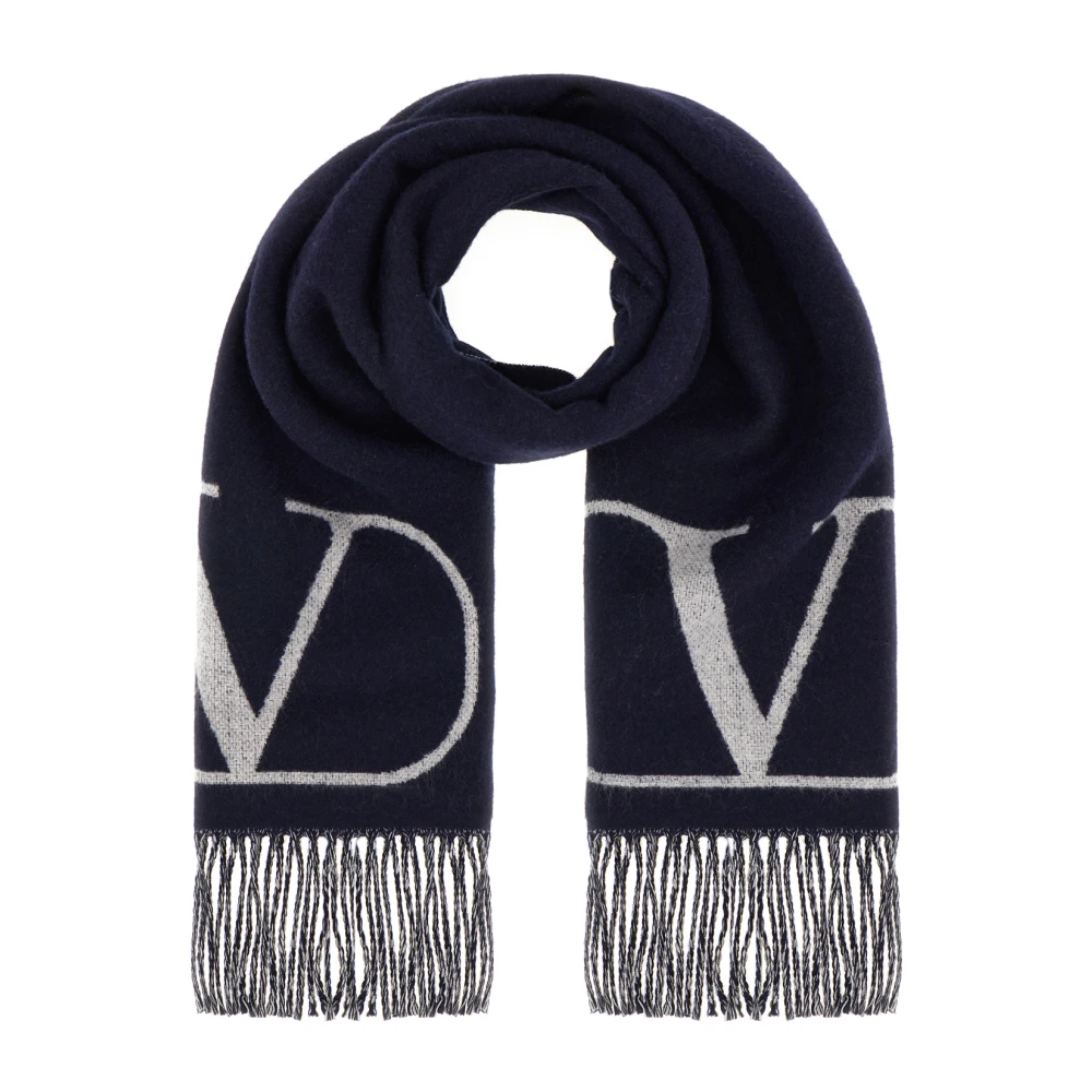 Valentino Garavani Stijlvolle Sjaals & Shawls Collectie Blue Heren