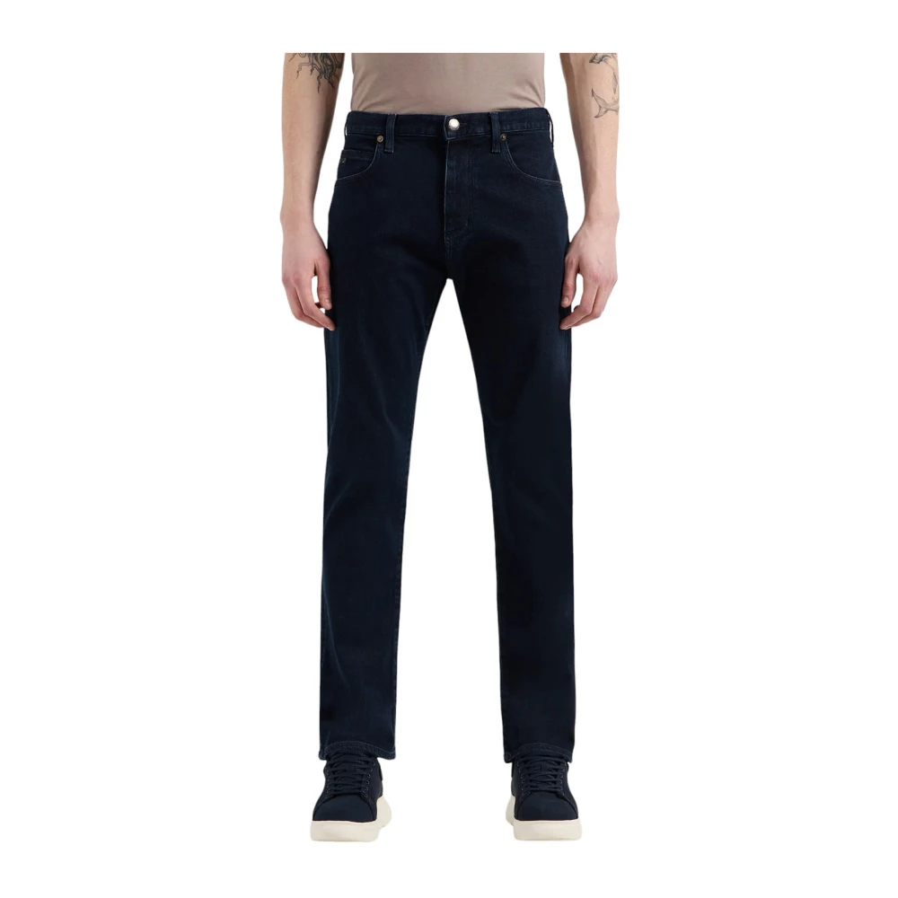 Armani Exchange Denimblauwe 5-pocket jeans Blue Heren