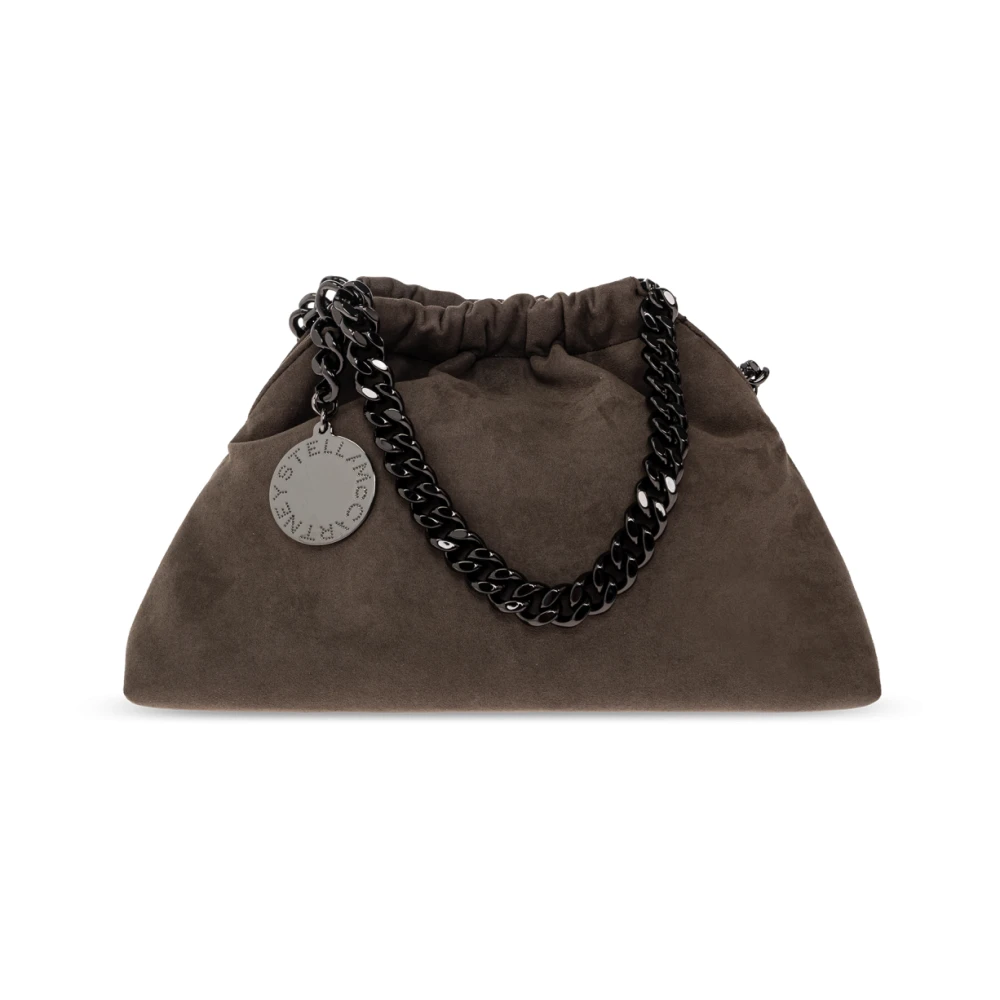 Stella Mccartney Donna Marrone - Falabella Mini Drawstring - Bags - One Size - Immagine 4