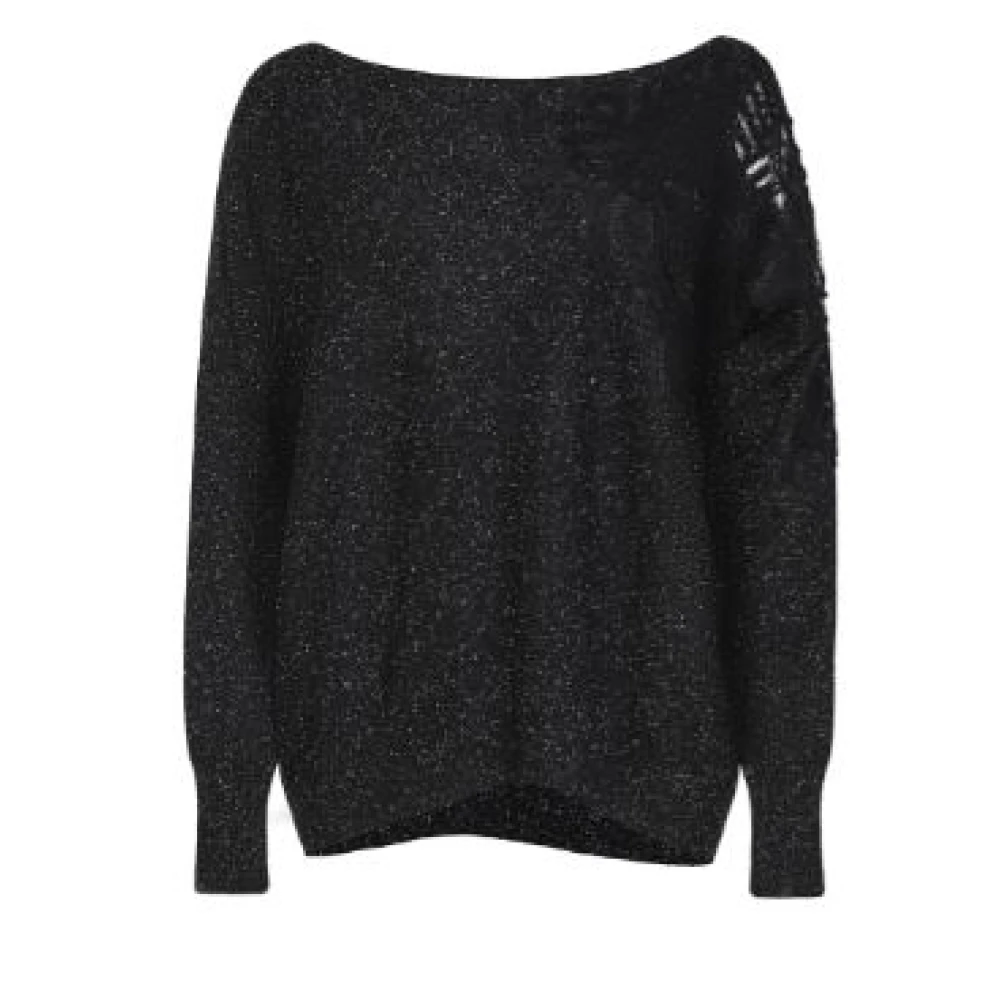 D.Exterior Zwarte Trui voor Vrouwen Black Dames