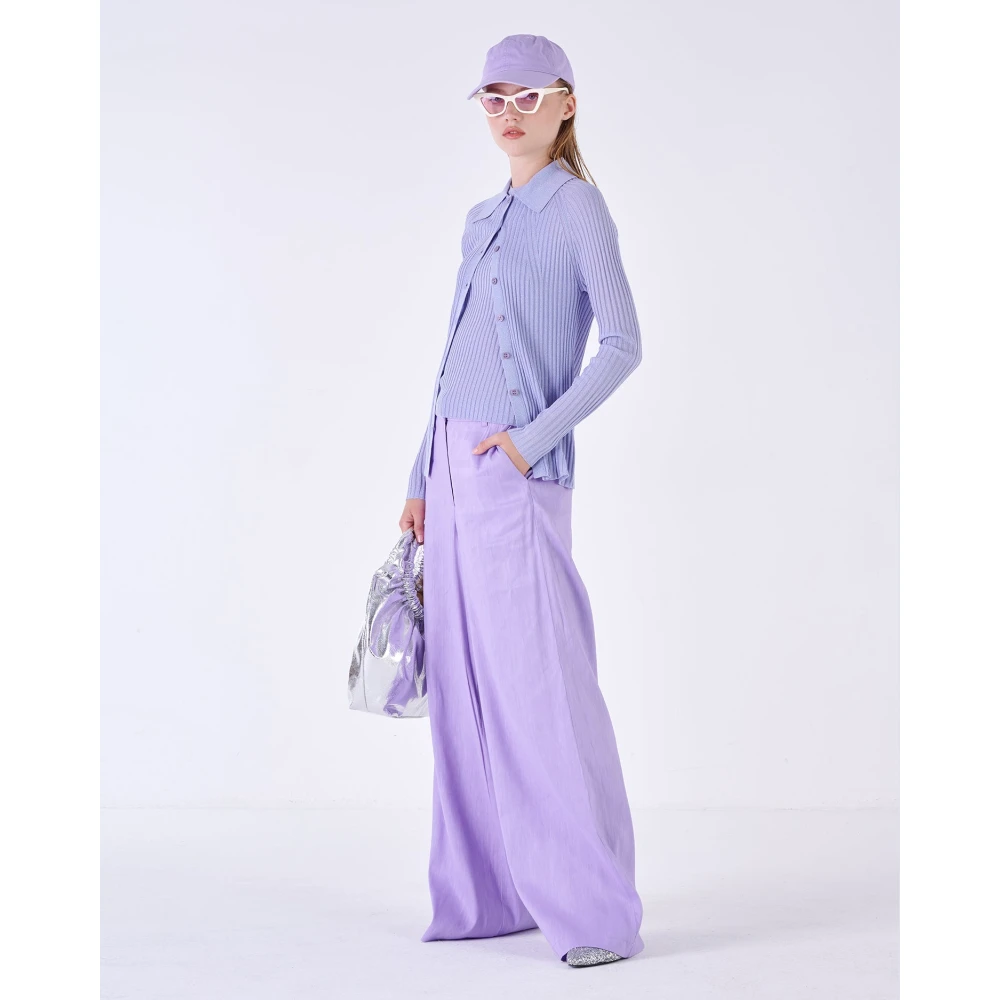Silvian Heach Cardigans Purple Dames