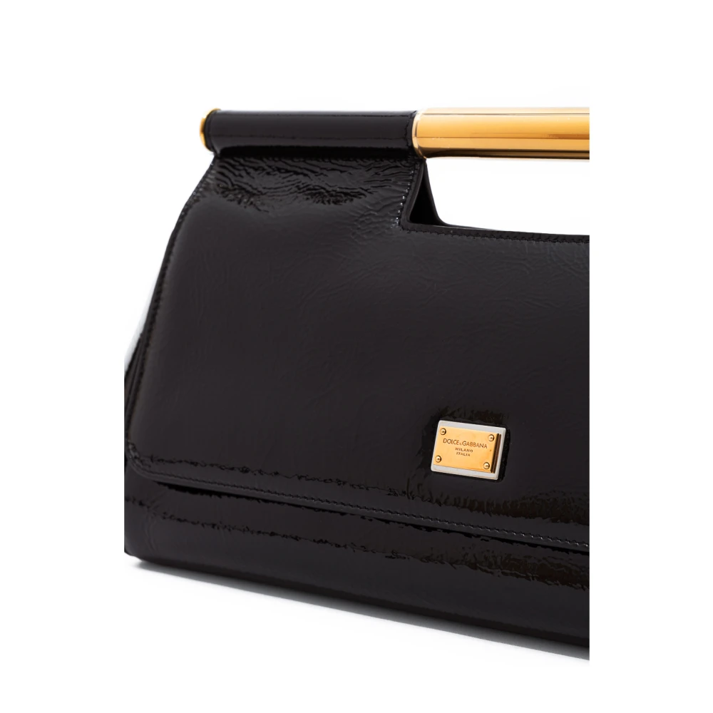 Dolce & Gabbana Sicily Clutch Handtas Black Dames