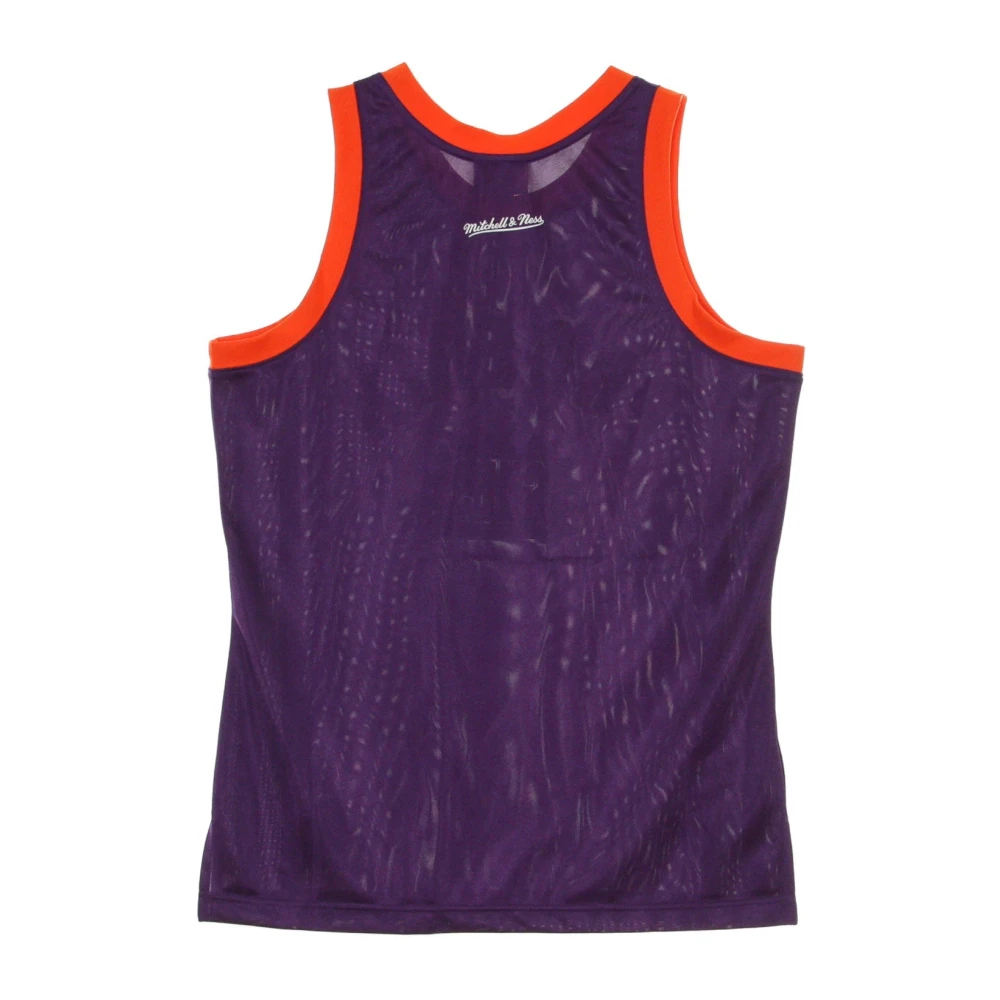 Mitchell & Ness NBA Team Heritage Basketball Tank Top Blue Heren