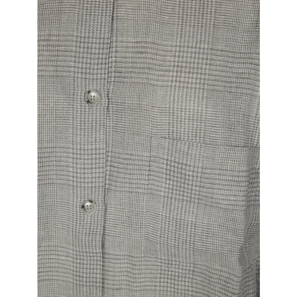 Andamane Georgiana Oversized Shirt Gray Dames