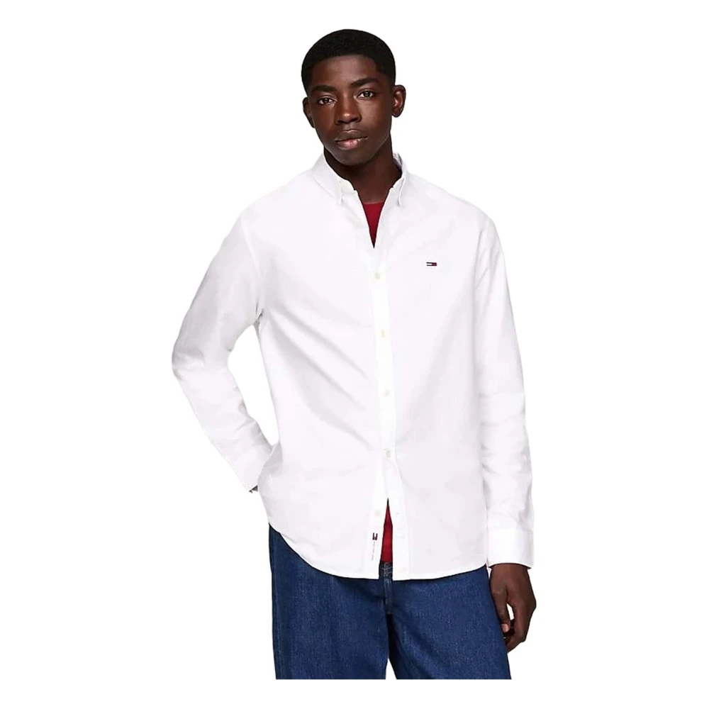 Tommy Hilfiger Entry Reg Oxford Overhemd White Heren