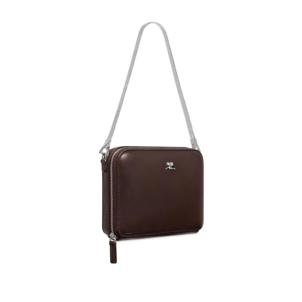 Courrèges Bruine Tassen voor Stijlvolle Look Brown Dames