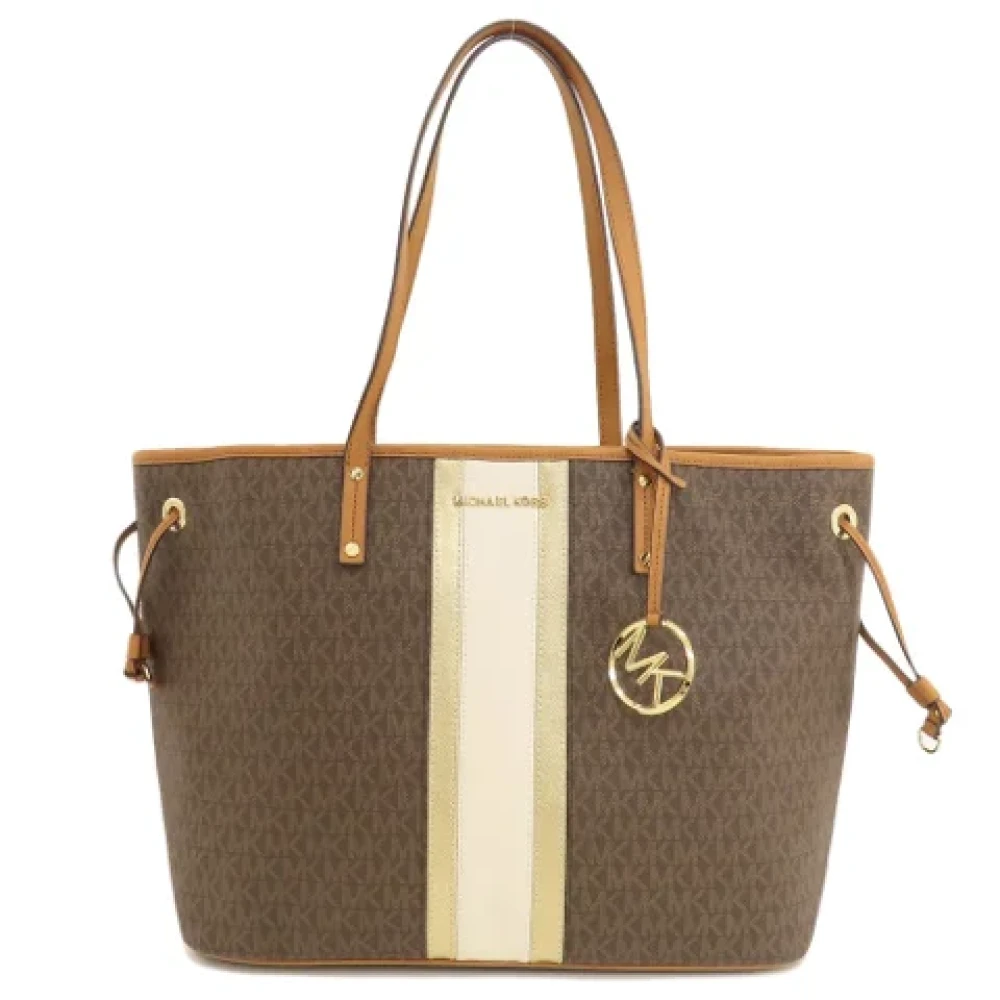 Michael Kors Pre-owned Canvas totes Brown Dames