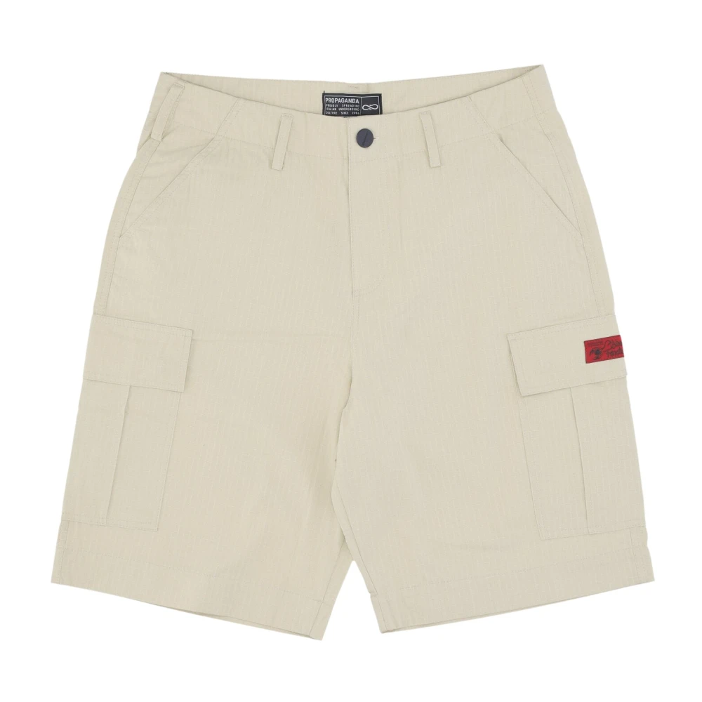Propaganda Desert Commando Cargo Shorts Beige Heren