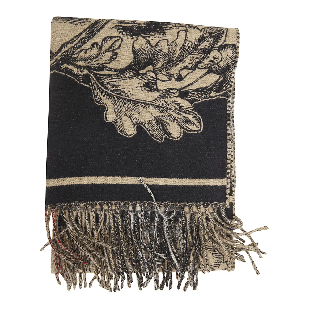 Burberry Women's Multicolor Winter Scarves, One Size, Mu Gallant Knight Scarf