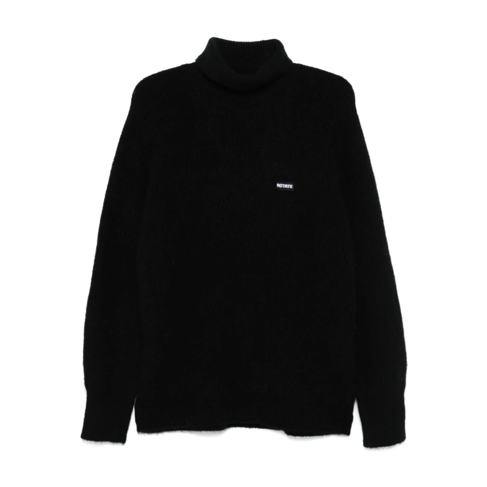 Rotate Birger Christensen Zwarte coltrui Black Dames