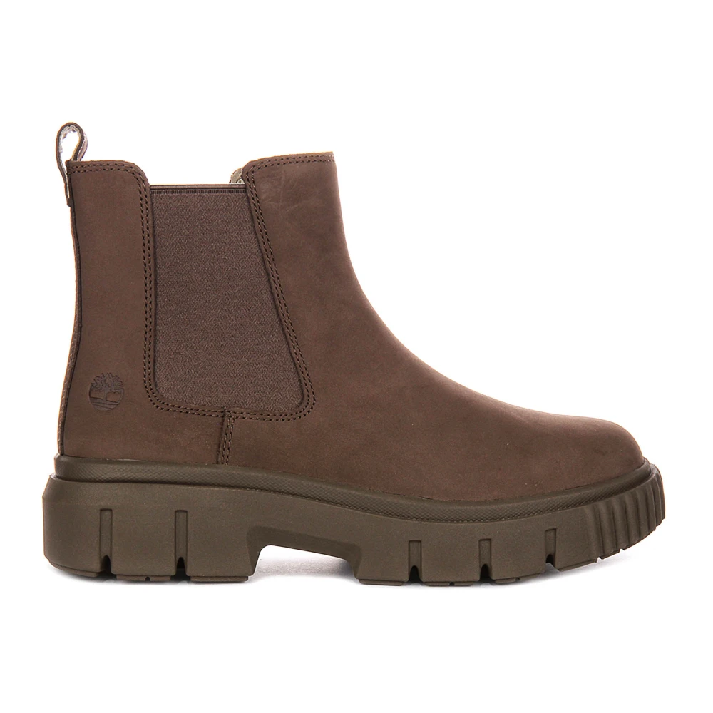 Timberland Brown Chelsea Boots, Female, 6 Uk, Greyfield Mid Chelsea Boot