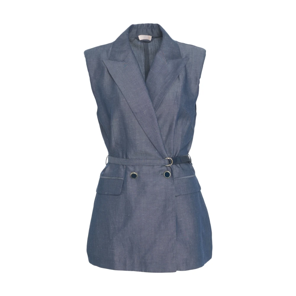 Liu Jo - Jackets > Vests - Blue - Liu Jo - Modalova