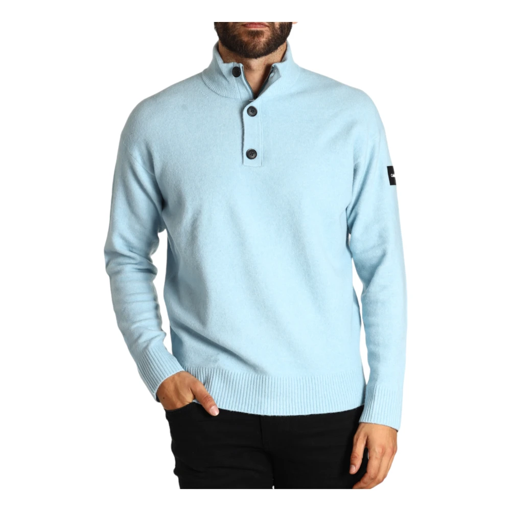 Calvin Klein Moderne Stijlvolle Sweaters Blue Heren