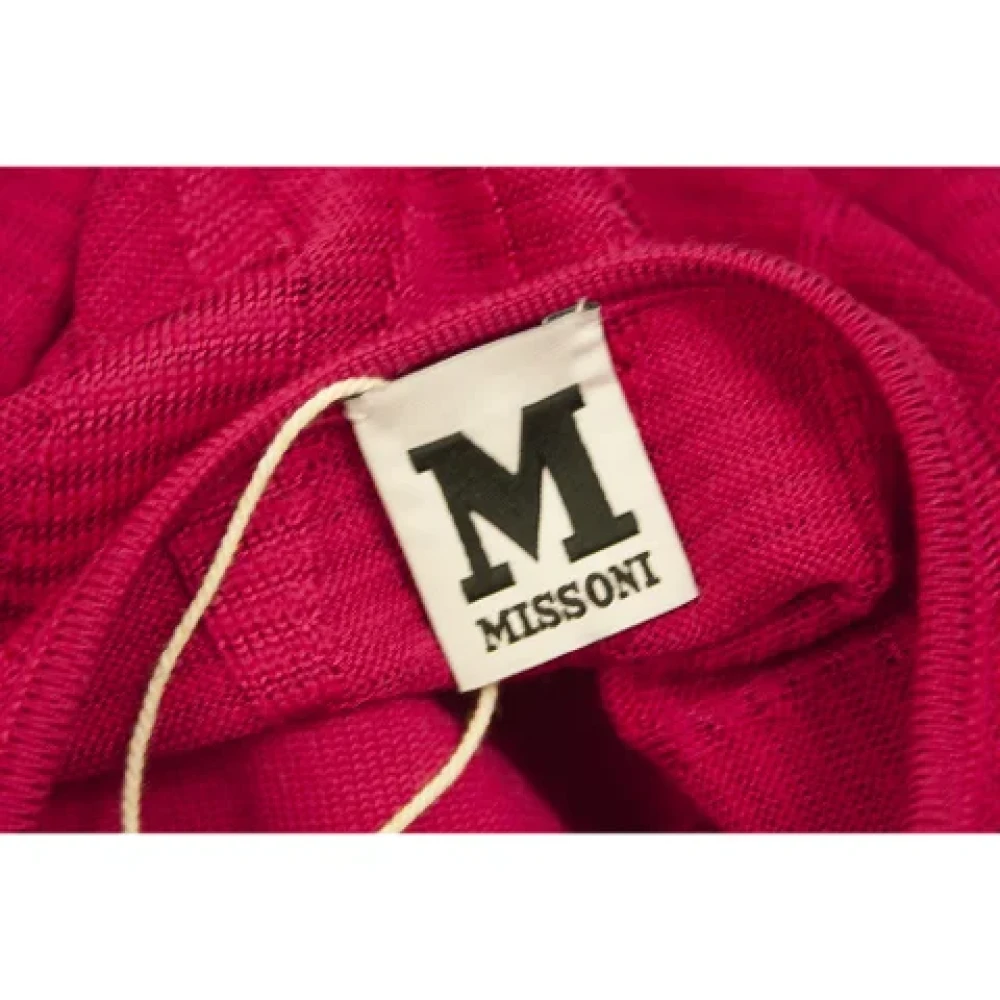Missoni Pre-owned Viscose dresses Pink Dames