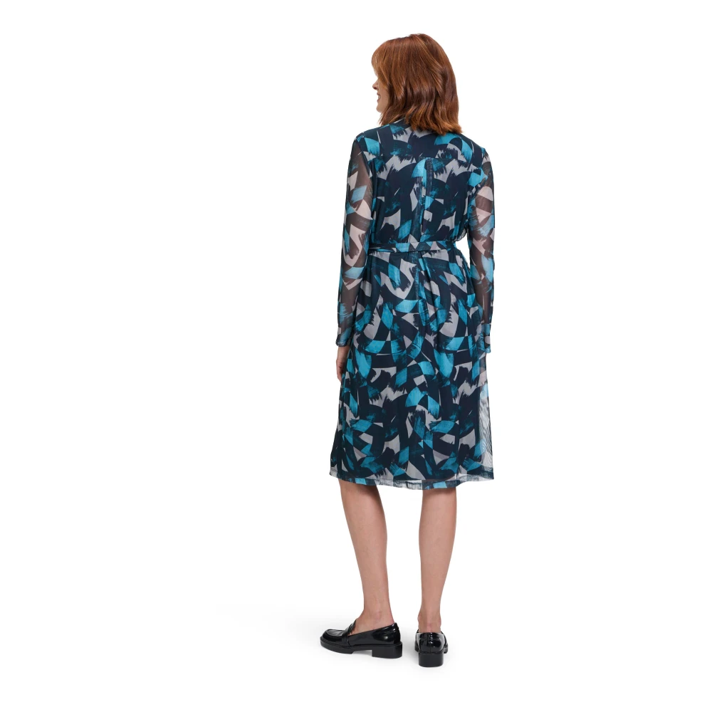 Betty & Co Bloemen knoopjurk Multicolor Dames