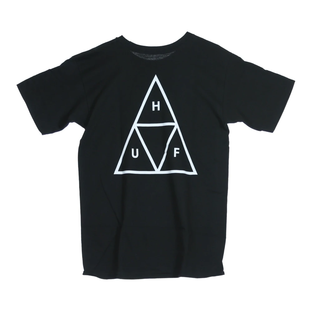HUF Zwarte T-shirt met korte mouwen Black Heren