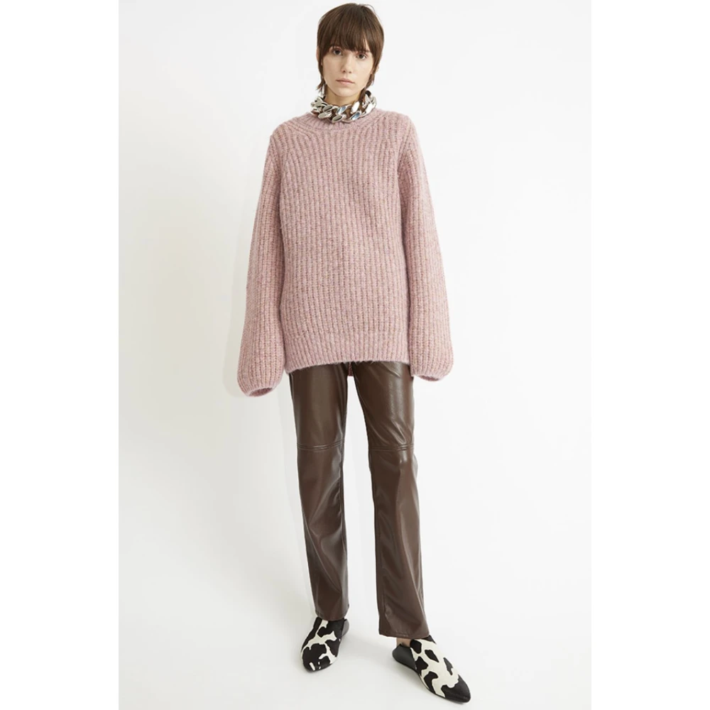 Rodebjer Zachte Alpaca-Blend Sweater Pink Dames