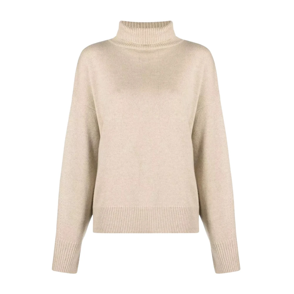 Isabel marant Beige Cashmere Turtleneck Sweater Beige Dames