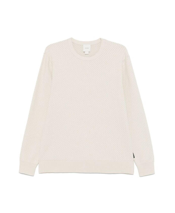 pull-beige-col-rond-texture