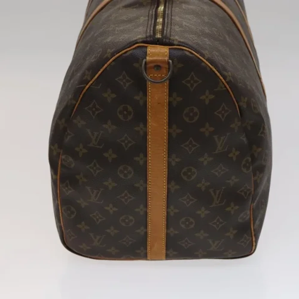 Louis Vuitton Vintage Pre-owned Canvas travel-bags Brown Dames