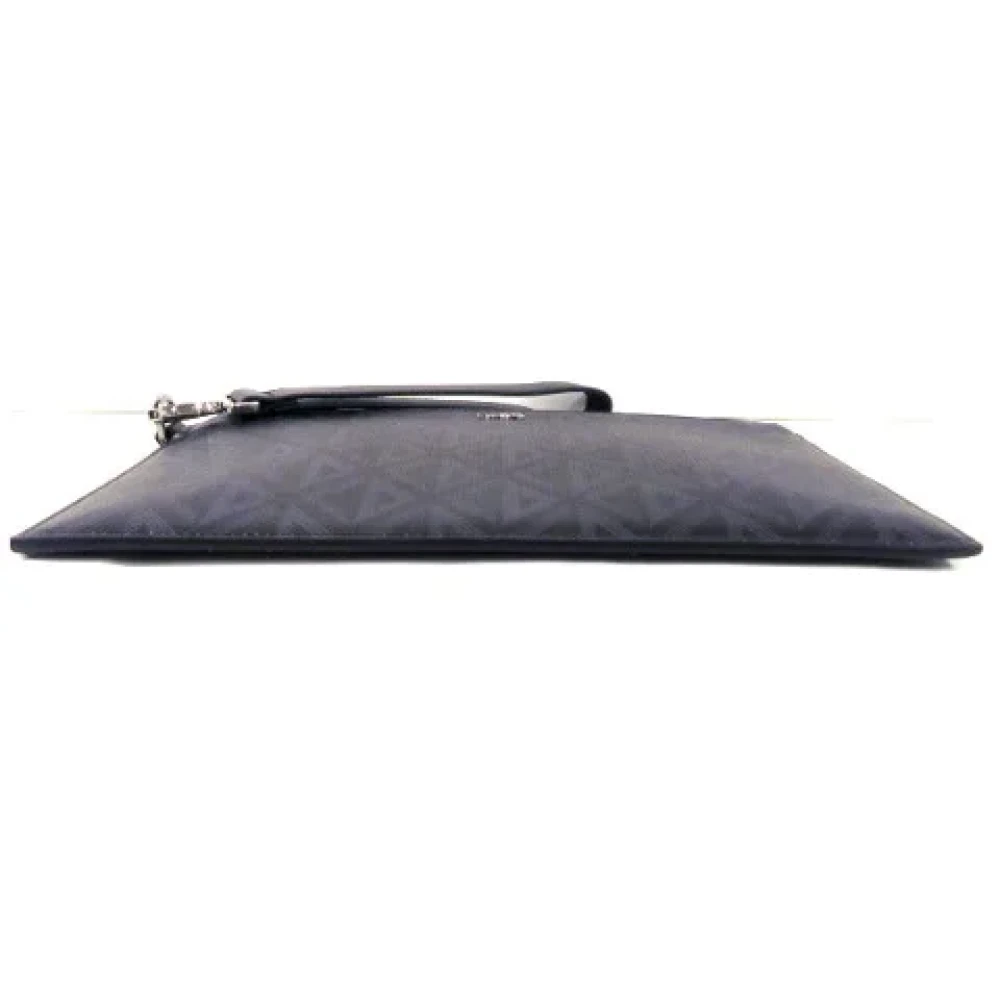 Dior Vintage Pre-owned Canvas dior-bags Black Heren