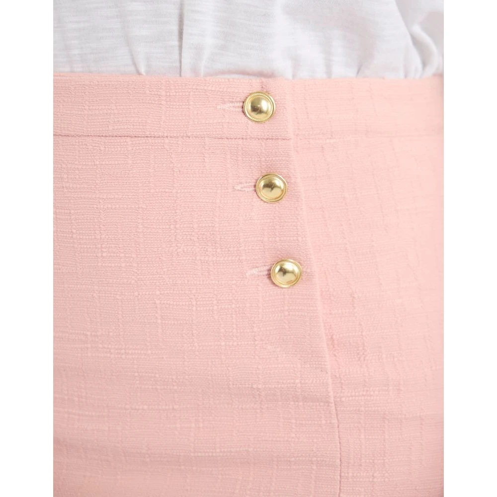 Ines De La Fressange Paris Edmonde katoenen rok Pink Dames