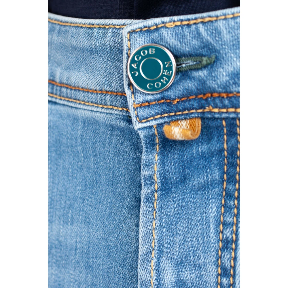 Jacob Cohën Denim Jeans Klassieke Pasvorm Blue Heren