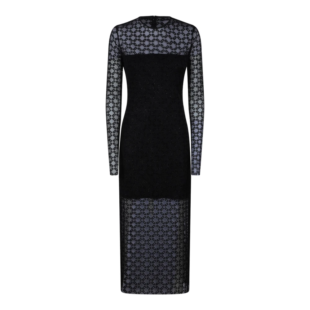 Givenchy Zwarte Elegante Jurk Black Dames