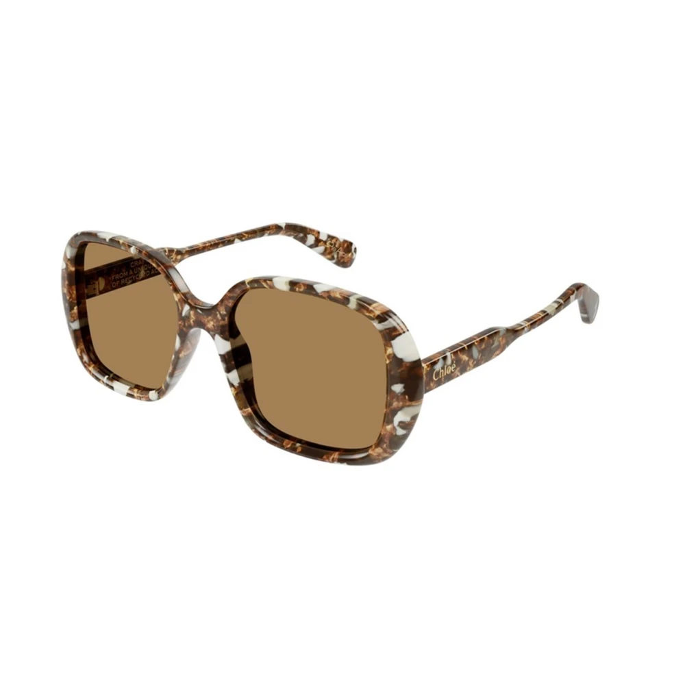 Chloé Unisex Multicolor Sunglasses, 55 Mm, Brown Havana Sunglasses Model Ch0222s