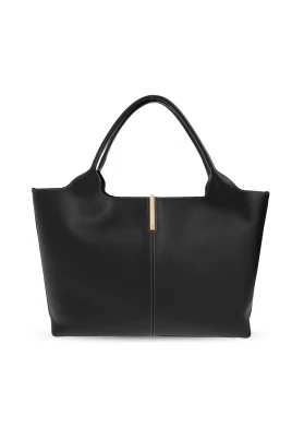 Medium-Small Läder Shoppingväska