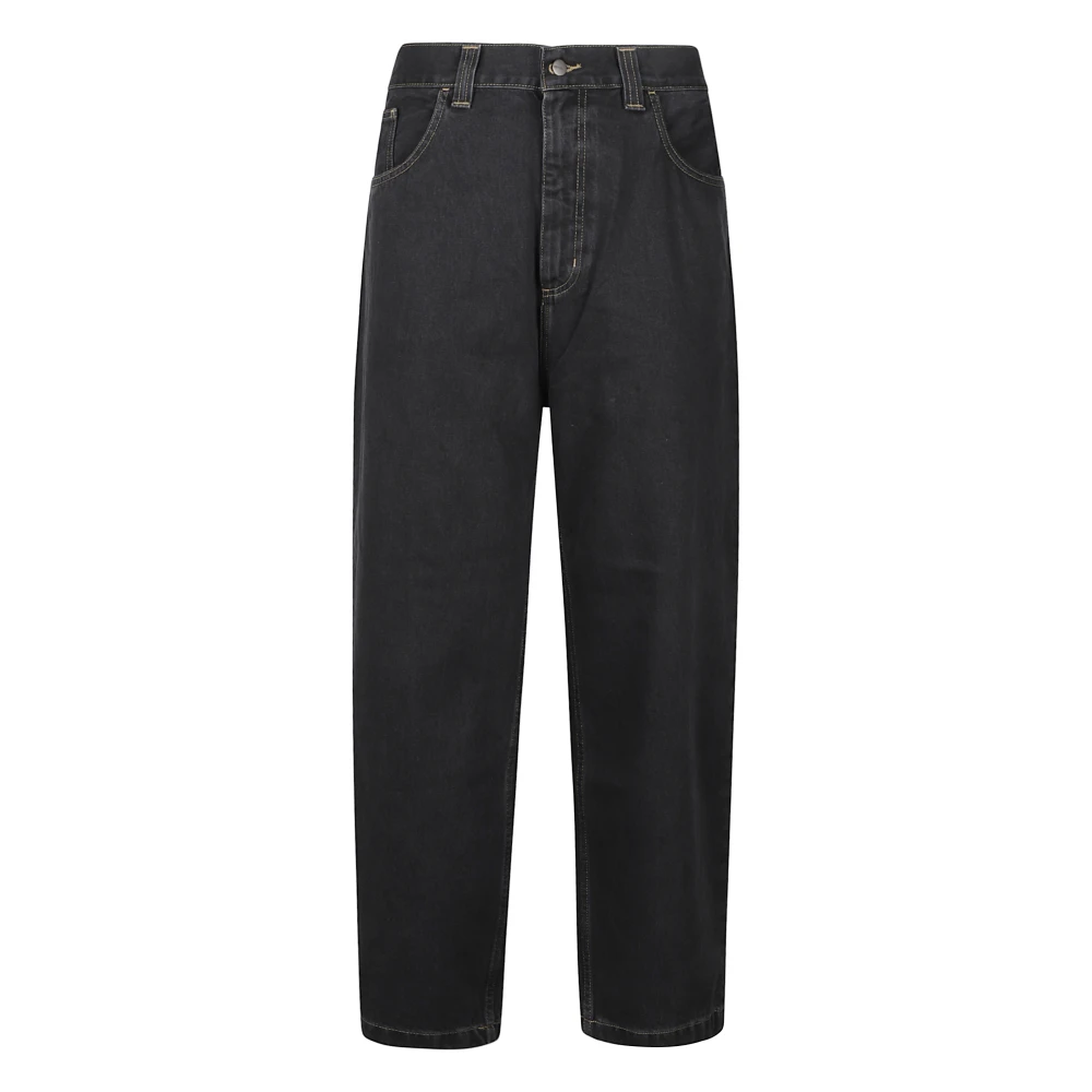 Carhartt Wip Men's Black Brandon Jeans - Loose Fit Jeans - L - Jeans