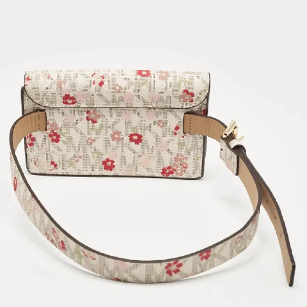 Michael Kors Pre-owned Canvas crossbody-bags Multicolor Dames