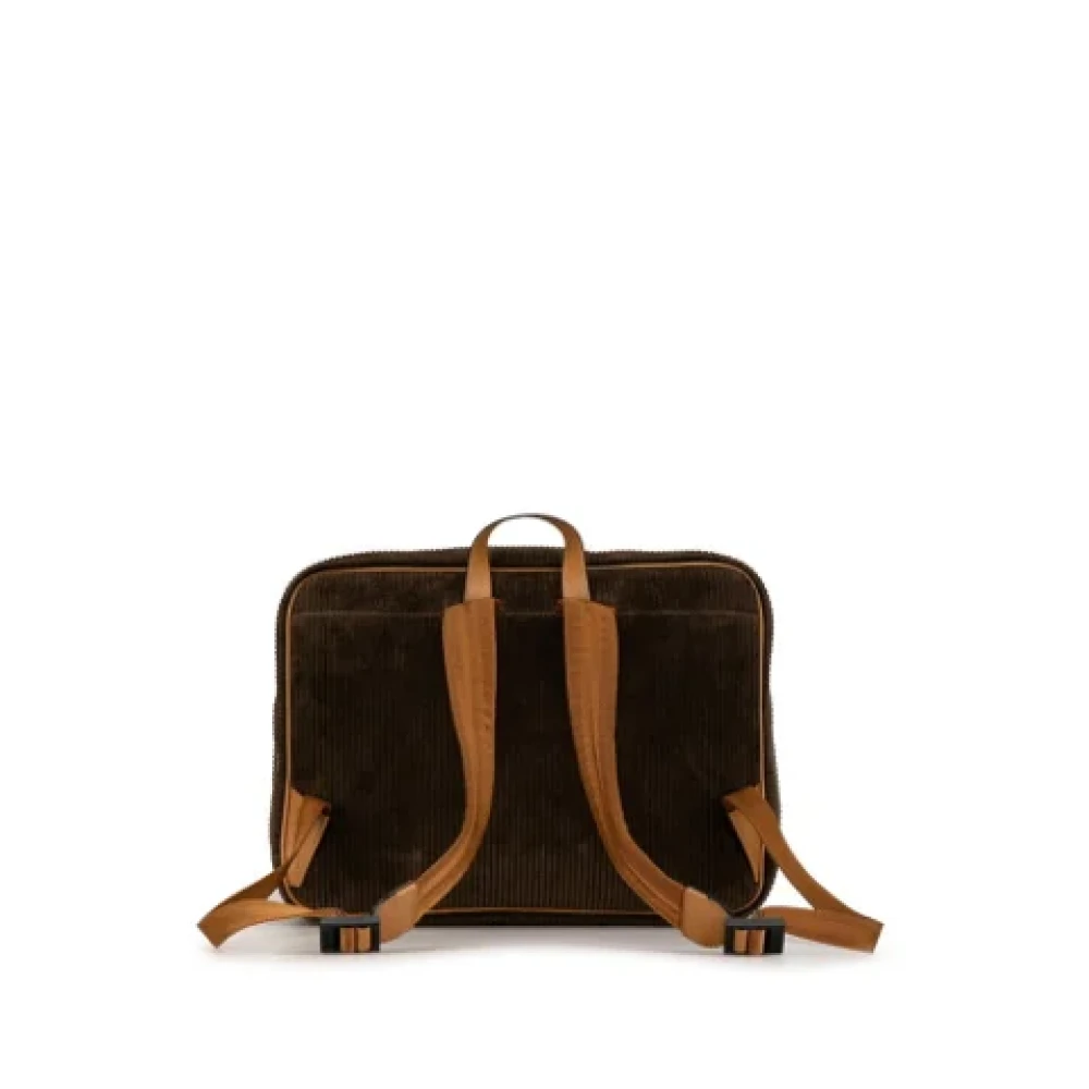 Gucci Vintage Pre-owned Leather shoulder-bags Brown Dames