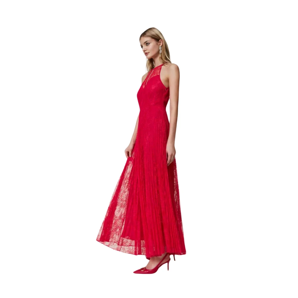 Twinset Dresses Red Dames