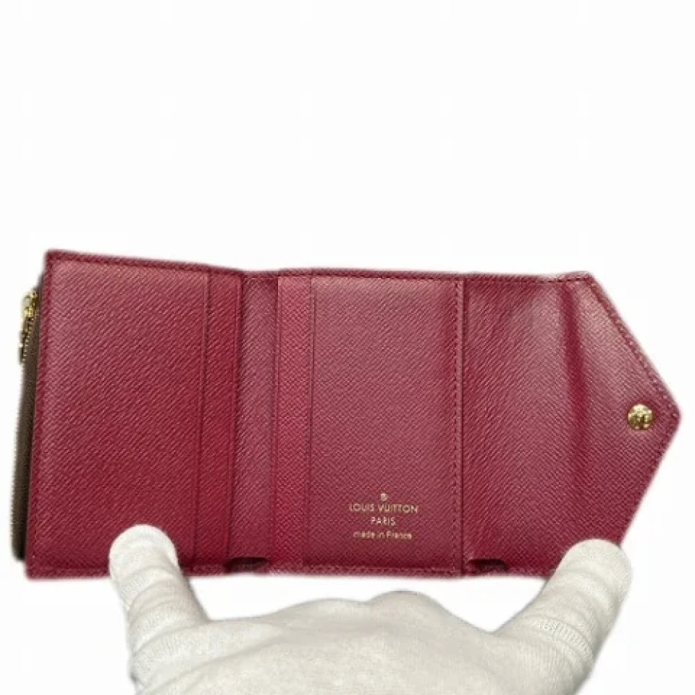 Louis Vuitton Vintage Pre-owned Leather wallets Brown Dames