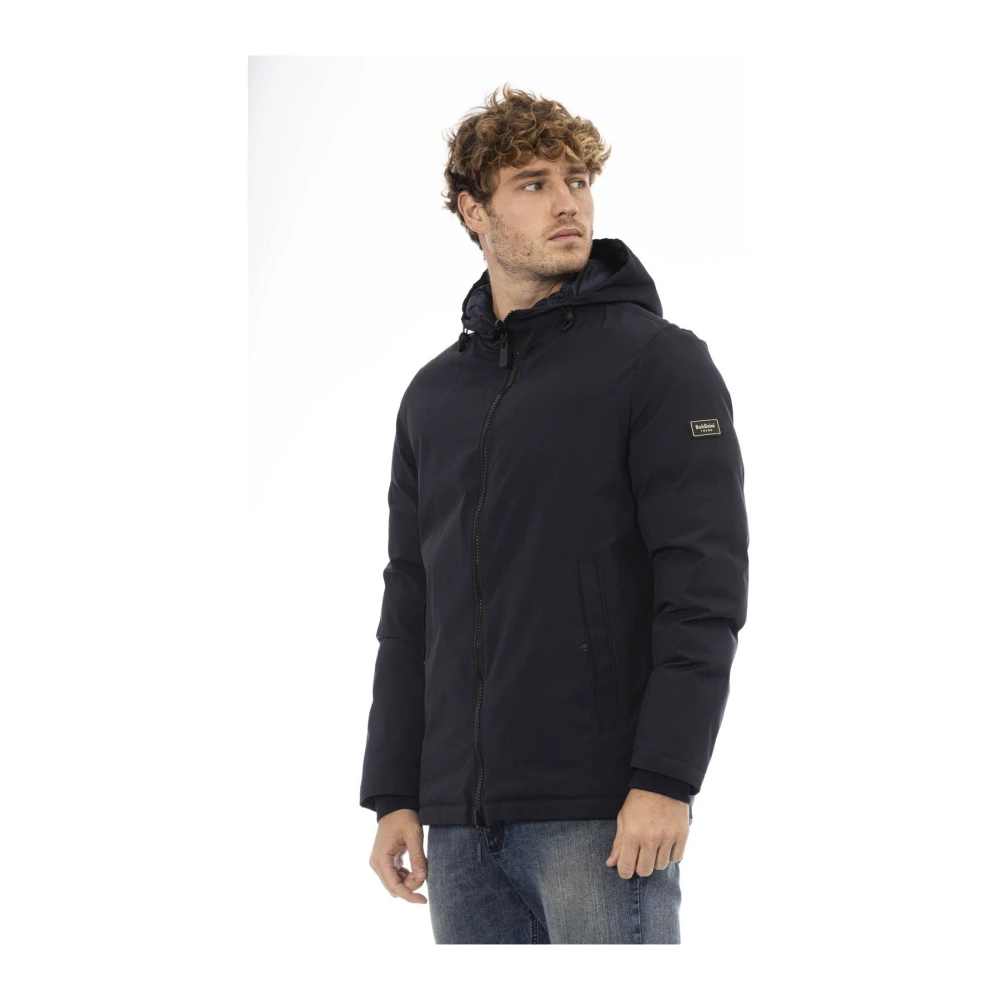 Baldinini Tijdloze Elegante Jas Blue Heren