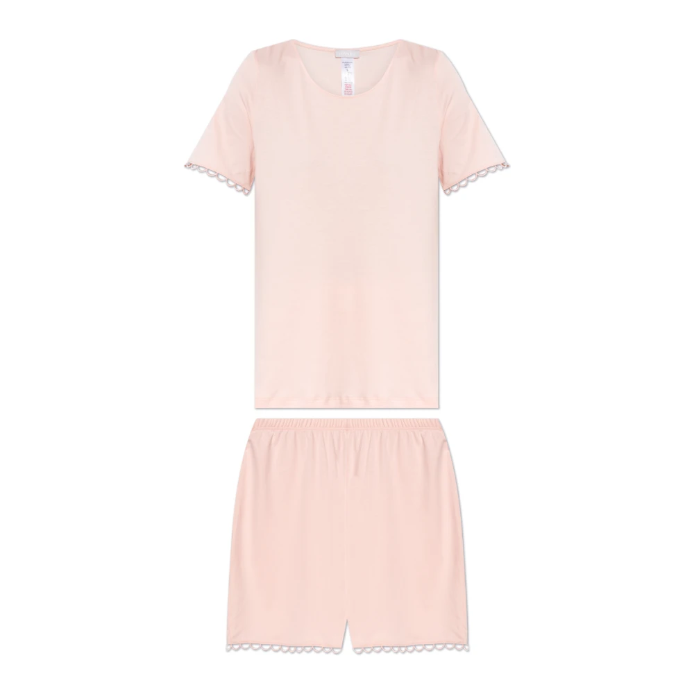 Hanro Pyjamas Anouk Pink Dames