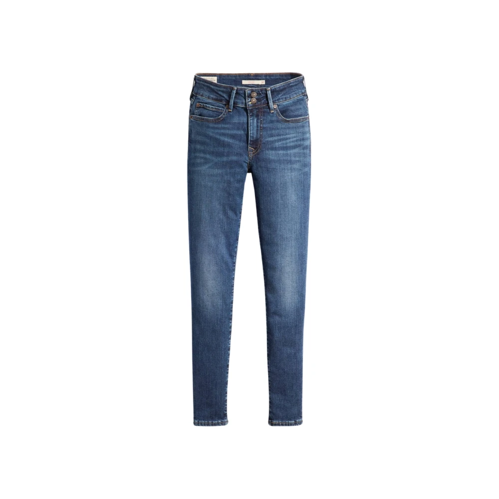 Levi's Blauwe Golf Donkere Jeans Blue Dames