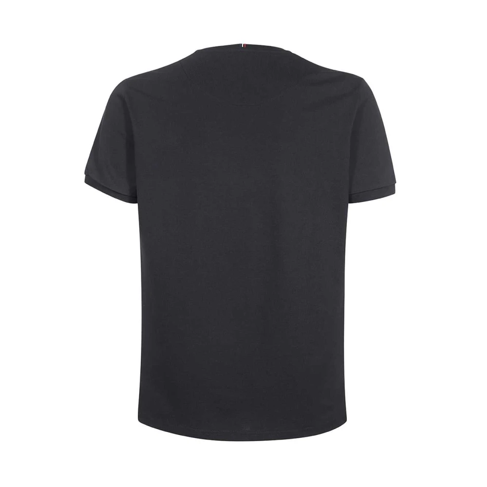 Les Deux Katoenen Crew-Neck T-Shirt Blue Heren
